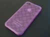 CircleSoft Rubber tpu Case for Iphone 4G 4S Purple