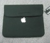 Classic Black Neoprene Laptop Sleeve