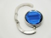 Classic Blue Crystal Handbag Hook