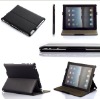 Classic Book stand leather case  for iPad 2