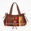 Classic Coconut Shell Accessory ethnic shouler bag(brown)