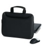 Classic Laptop bag with handle made of neoprene zipper close