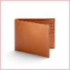 Classic London Tan Bridle & Espresso Suede Billfold Wallet