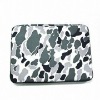 Classic Navy Camouflage Neoprene Laptop Bag With Zipper