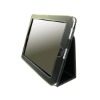Classic PU Napa Leather PadStand Case with Stand for Apple iPad (Black)