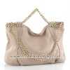 Classic Style Chain Women's Cowhide Leather Handbag Shoulder Bag