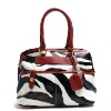 Classic Zebra Print Women Satchel