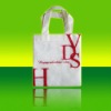 Classic alphabets printing shopping bag