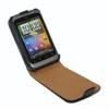 Classic genuine leather flip case for HTC G13