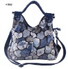 Classic navy fashion ladies handbag