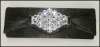 Classic pretty crystal ladies evening clutch