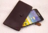 Classical leather case for Samsung I9220 Galaxy Note N7000