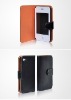 Classical leather case for iphone 4 with simple design