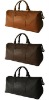 Classical man leather travel bag