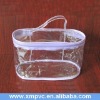 Clear Beautiful PVC Make Up Case for Cosmetic