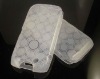 Clear Circle TPU Cover Gel Rubberized Case For BlackBerry Bold 9900 9930
