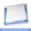 Clear PVC Promotional Pouch in Colorful Button