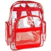 Clear PVC back bag