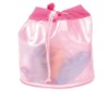 Clear PVC drawstring bag CDR-009