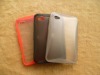 Clear Plastic Jelly Hard Cove Case for samsung Galaxy S Tab