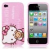 Clear Soft Rubber TPU Case for iPhone 4G