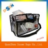 Clear Vinyl Travel Cosmetic Bag