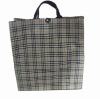 Clear foldable shopping bag