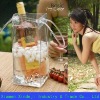 Clear gift PVC wine bag / ice bag with good quality