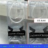 Clear gift PVC wine bag / ice bag with good quality