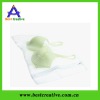 Clear mesh underwear drawstring laundry bag