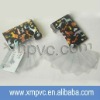 Clear pvc bank card holder with full color printing XYL-CC238