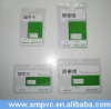 Clear pvc card holder with various shape XYL-D-CC128