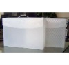 Clear/utility PP Plastic Briefcase with hanger