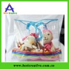 Clearly voltage pvc toy & gift packing bags