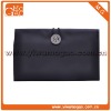 Clutch black terylene foldable travel cosmetic bag