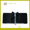 Clutch satin evening bag