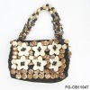 Coconut shell handbags for beach      FG-CB11047