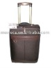 Coffee PU+Leather Trolley Luggage