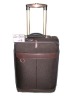 Coffee PU+Leather Trolley Luggage