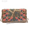 Coffee beaded evening bags WI-0464