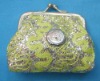 Coin Purse With Watch