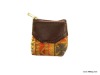 Coin purse with pampa design