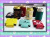 Collapsible Neoprene soda can/beer /bottle holder