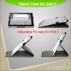Collapsible leather case for iPad 2