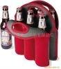 Collapsible neoprene 6-pack bottle cooler (New arrival)