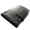 Color of black&Stone shape of PU/ Leather Name Card Case/holder