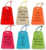 Colored and fashion designed luggage tag