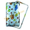 Colorful Butterflies Front And Back Hard Cover Skin Protect For iPod Touch 4