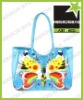 Colorful Butterfly PVC Beach Bag