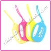 Colorful Custom Silicone Luggage Tag